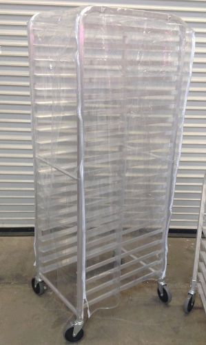 NEW Cover For Sheet Pan Rack Full Size Clear #2055 Bakery Cart Protector Zip