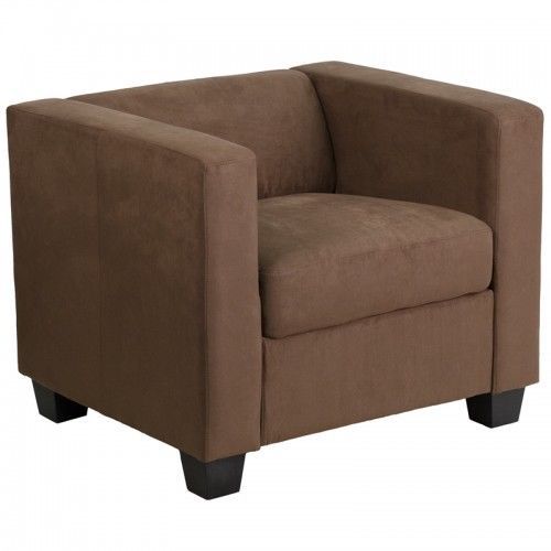 Flash furniture y-h901-1-choc-bn-gg prestige series chocolate brown microfiber c for sale