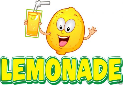 Lemonade Concession Decal 24&#034; Restaurant Food Truck Vinyl Sign Menu