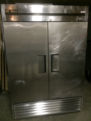 True T-49F T-Series Commercial Kitchen Stainless 2 Door Freezer - TESTED