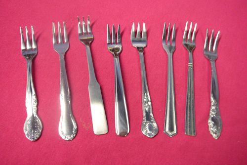 LOT OF 4DZ COCKTAIL OYSTER FORK S/S FLATWARE NEW
