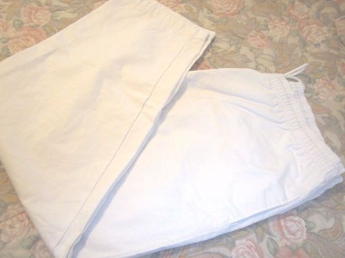 Dickies White Chef Pants Size 3X