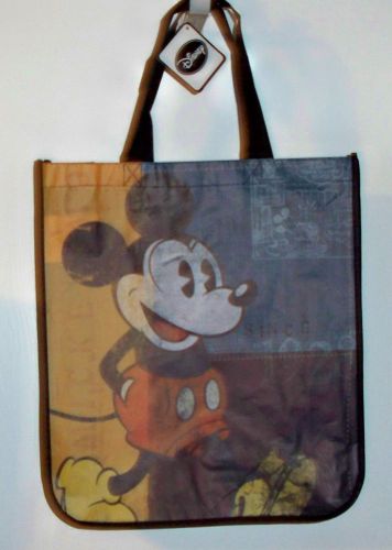 MICKEY MOUSE TOTE BAG. BEACH BAG. SHOPPING BAG. 1928 MICKEY IN COLOR