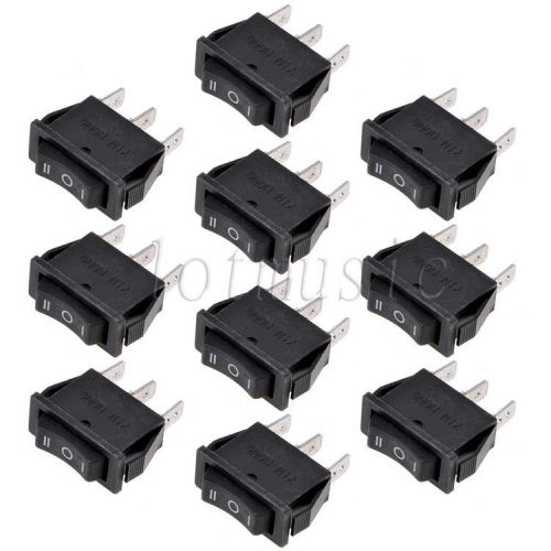 10*3 pin spdt on-off-on snap in mini boat rocker switch for sale
