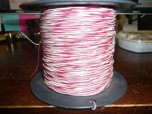 Superior  DIstribution Frame WIre  Red/White 22AWG    1000FT