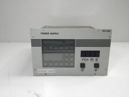 Pfeiffer Vacuum TCP 380 Turbo Pump Controller, Model PM C01 490