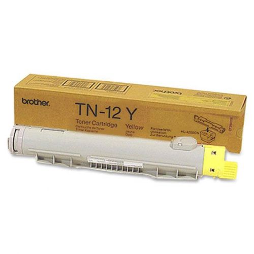 BROTHER INT L (SUPPLIES) TN12Y  YELLOW TONER 6K PAGE