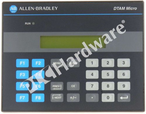 Allen Bradley 2707-M232P3 /D DTAM Micro Operator Interface 2 lines RS-232