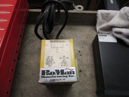 RoMan Manufacturing Model: RGR 24/4-1089 Fixture Style Transformer   &lt;