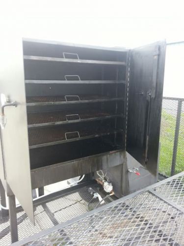 BBQ Smoker  Commercial Grade Cabinet Style
