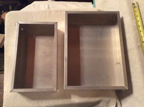 2 Two Enclosure chassis box case aluminum Bud?