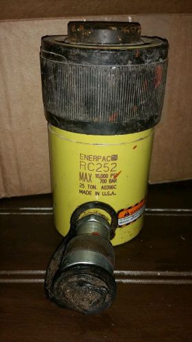 Enerpac rc-252 hydraulic cylinder 25 tons 2 inch stroke for sale