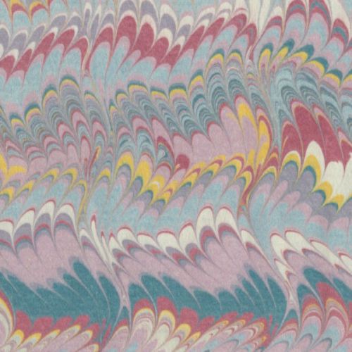 marbled paper for restoration marbling bookbinding Marmorpapier #4564