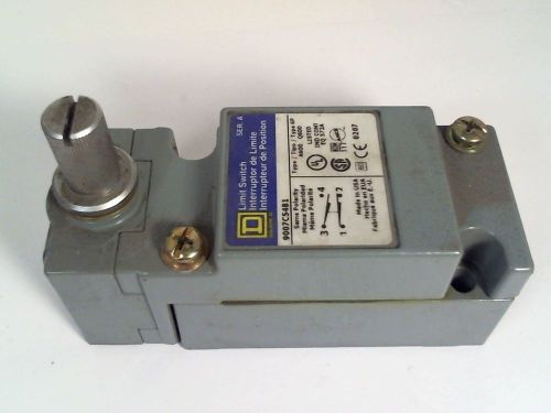 Square D 9007 C54B1  Rotary Limit Switch Series A  Used