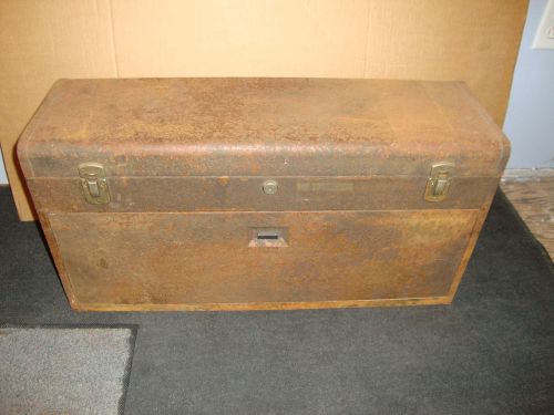 Kennedy 526 machinist tool box 8 drawer has key needs restored no dents rat rod for sale