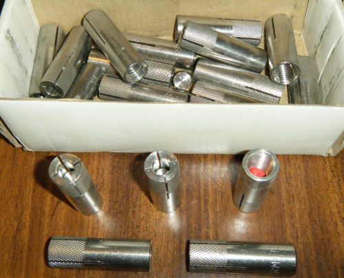 10 -red head stainless steel 1/2&#034; drop in concrete anchors for sale