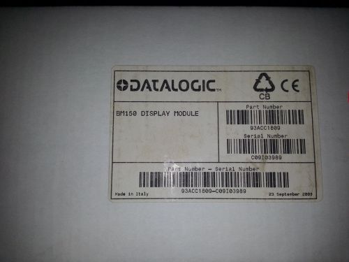 93ACC1809 - DATALOGIC AUTOMATION ACCESSORY BM150 (FOR USE WITH THE CBX500 ONLY)