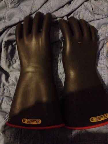 17000v rubber gloves size 10 for sale