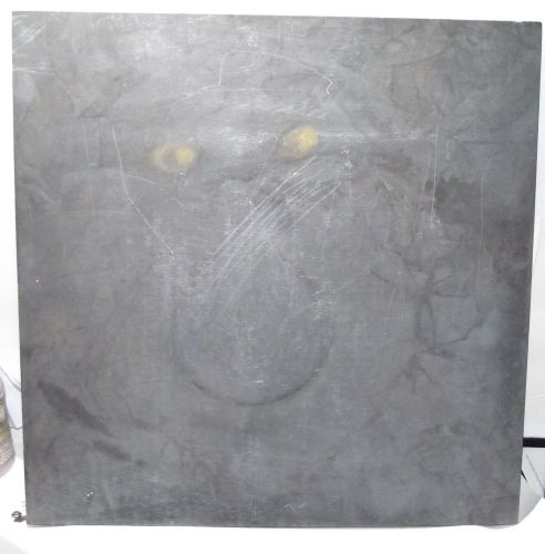 Large 12 x 12 x 1in Fine Grained Graphite plate sheet glass blowing Free Shippin
