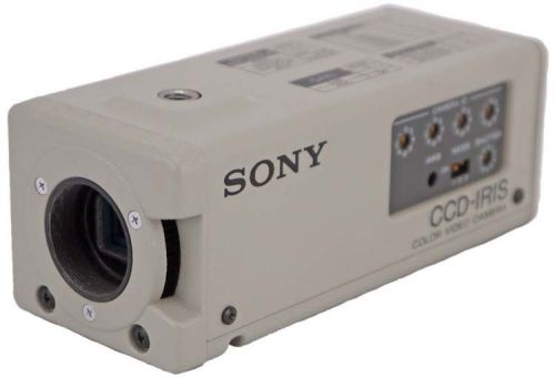 Sony DXC-107A CCD-IRIS C-Mount Color Security Surveillance Video Camera NO LENS
