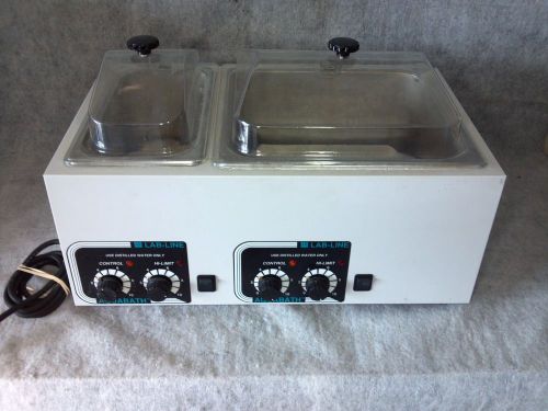 LAB LINE Instruments AQUA BATH Model #18800 Laboratory Water Bath USED