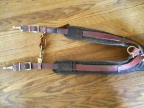 occidental leather suspenders for carpenter tool bags med? harness
