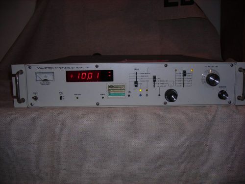 Wavetek Model 1045 RF Power Meter w/ sensor, cable, and more
