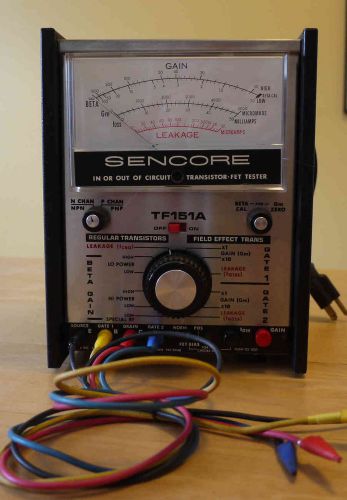 Sencore TF151A Transistor / FET Tester, Great Working Condition