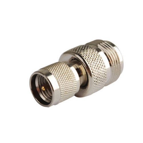 Mini-uhf plug male to n-type jack female straight rf coaxial adapter connector for sale