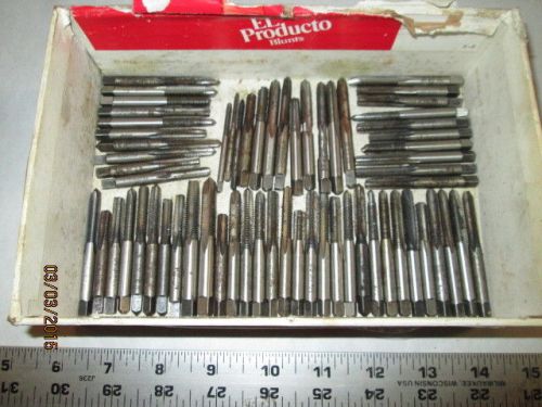 MACHINIST LATHE MILL Machinist Lot of Threading Tap s for Tapping Thread t