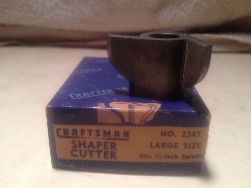 Boxed craftsman shaper cuttter no.2347 for sale