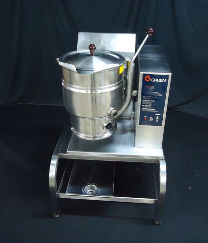 Groen gas 20 quart steam jacketed tilt kettle model tdh-20 craft beer fudge soup for sale