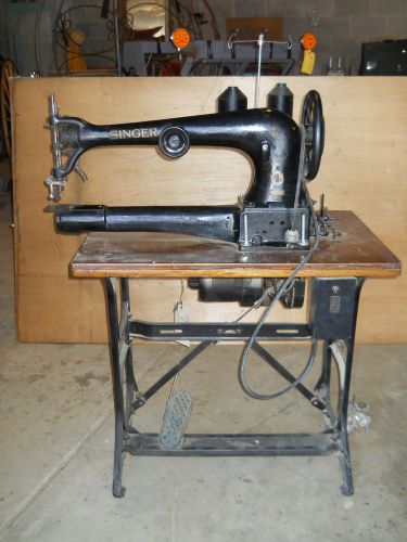 Antique Singer Industrial Mechanical Sewing Machine Model 11-13