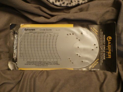 Jasper perfect circle guide for routers model 270 for sale