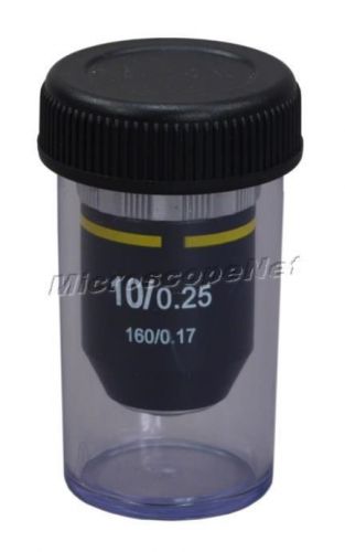 Semi Plan Achromatic Objective DIN 10X/0.25 160/0.17 New In Protection Case