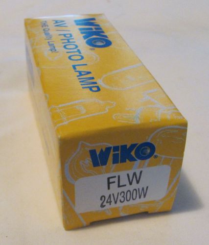 WiKo AV/Photo Lamp FLW 24V 300w Halogen Projector Bulb - New in Box