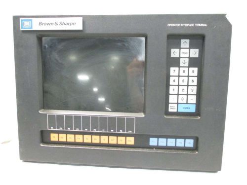 GENERAL ELECTRIC GE IC600KD510B BROWN &amp; SHARPE OPERATOR INTERFACE PANEL D418505