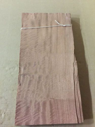 Wood Veneer Dyed Movingue 9x19 22 Pieces Total Raw Veneer &#034;EXOTIC&#034; SAp1 2-4-15
