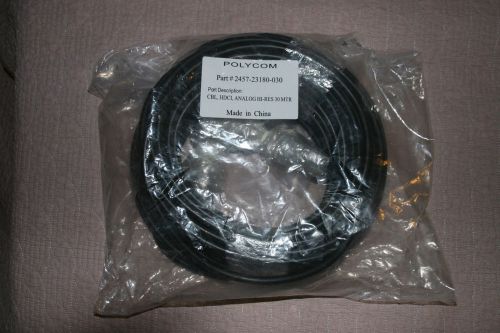 Polycom 2457-23180-030 HDCI camera cable for HDX codecs 30M 100ft