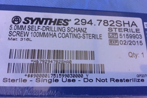 Synthes 5.0 Self-Drilling Schanz Screw