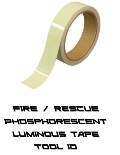 Fire Rescue Phosphorescent Luminous Tape Tool Identification
