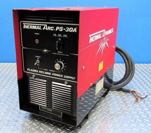 Thermal dynamics ps-30a plasma welding power supply 300 amp for sale