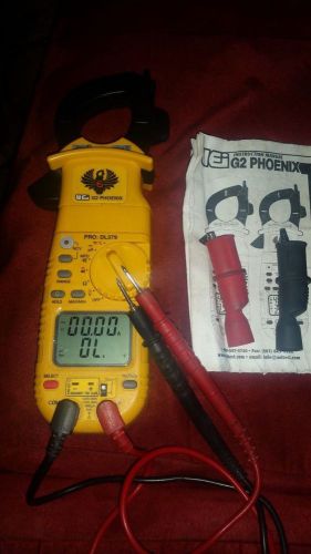 UEI DL379 G2 Phoenix Pro Clamp Meter with Case and Leads HVAC