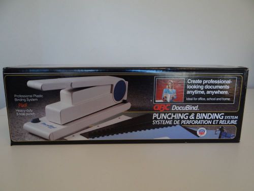GBC DocuBind Punching &amp; Binding System (Bonus Pack) # 9709003
