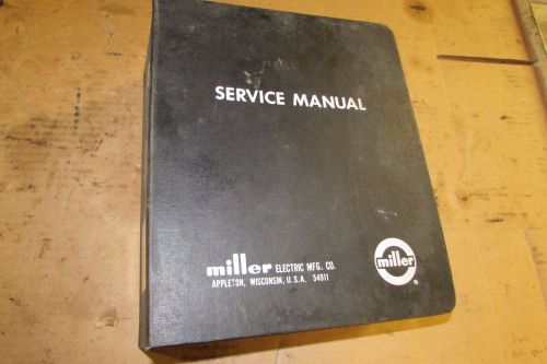 Miller Welder Instruction/Service Manual