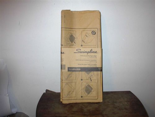 SWINGLINE 1765030 Recyclable Shredder Bag, 21 gal., PK 5