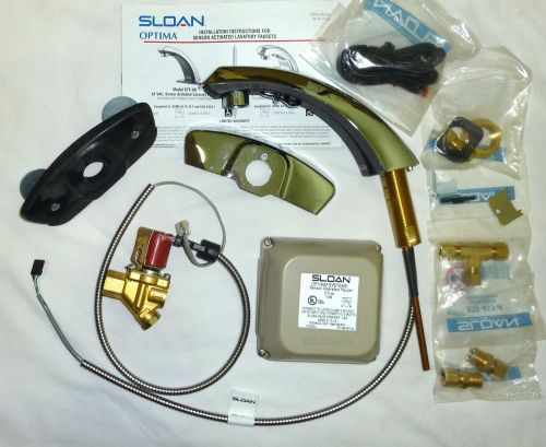 Sloan ETF-80 Optima Sensor Operated Faucet, No Transformer POLISHED CHROME NEW!