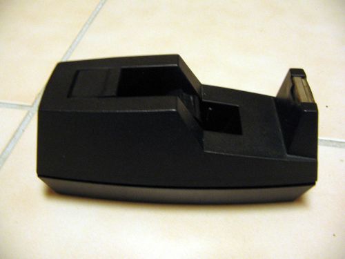 VTG 3M Scotch Tape Dispenser C-40 Deluxe Weighted Base Black Weighted Black GUC