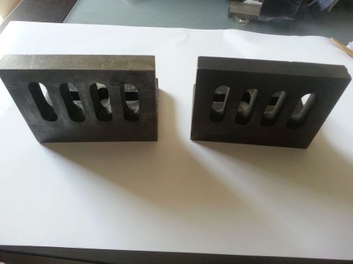 Open End Slotted Angle Plate 4-1/2 x 3 1/2 x 3, Set of 2 pieces