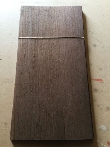 Wood Veneer Wenge 9x18 20pcs total Raw Veneer  &#034;EXOTIC&#034; WE1 6-17-15